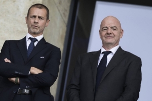英媒:欧足联明确继续抵制FIFA赛事,中北美多国不再信任因凡蒂诺