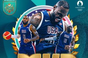两年前的今天:39岁的詹姆斯荣获2024巴黎奥运会MVP!