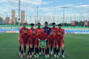 中国U20女足2-0辽宁沈北禾丰女足,周欣怡梅开二度