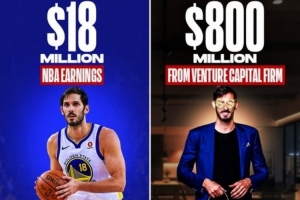 NBA生涯仅赚1800万!卡斯比将是亿万富翁 其风投公司管理8亿资产