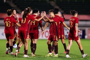 亚运女足半决赛对阵:中国女足vs朝鲜女足,9月29日14点打响