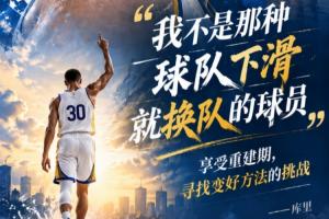 库里:我不是球队下滑就换队的人 享受重建期寻找变好方法的挑战