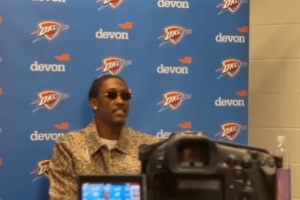 杰伦威谈为切特出头:如果NBA开罚单 我会为队友缴罚款