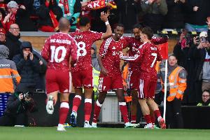 3位亿元回暖!红军主场斩海鸥 维尔茨、巴尔科拉、伊萨克包办进球